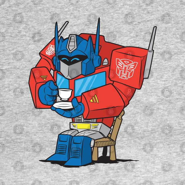 Optimus Tea Time by thejuanandonly